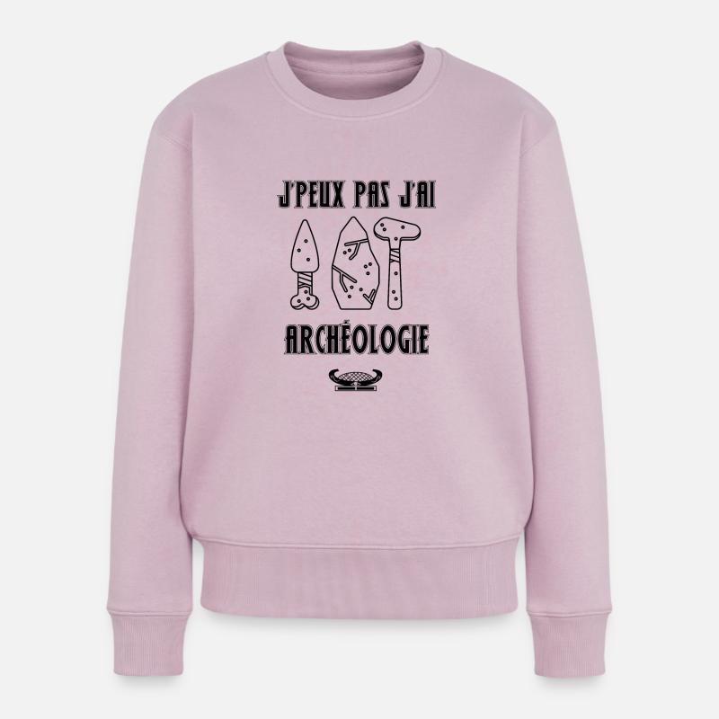 Archéologie - Pull Premium bio Femme - rose poudré