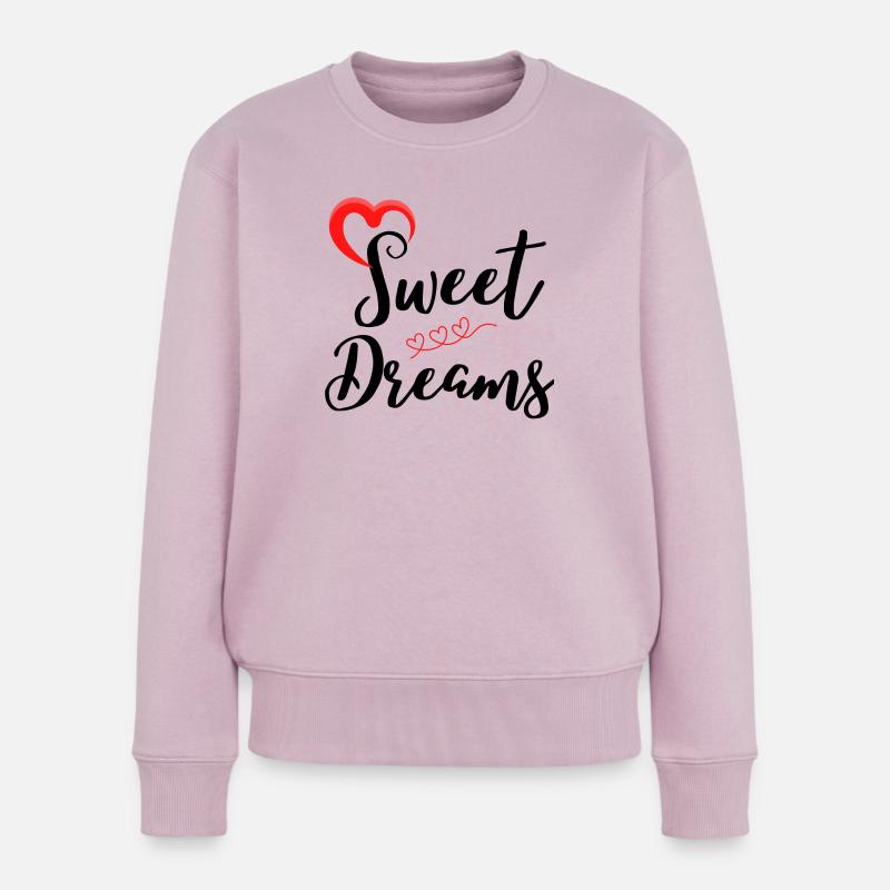 Sweet Dreams - Frauen Premium Bio Pullover - Altrosa
