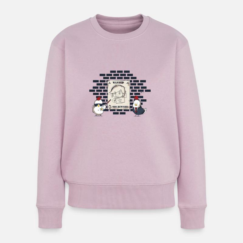 Die Legende von Chicks - Frauen Premium Bio Pullover - Altrosa