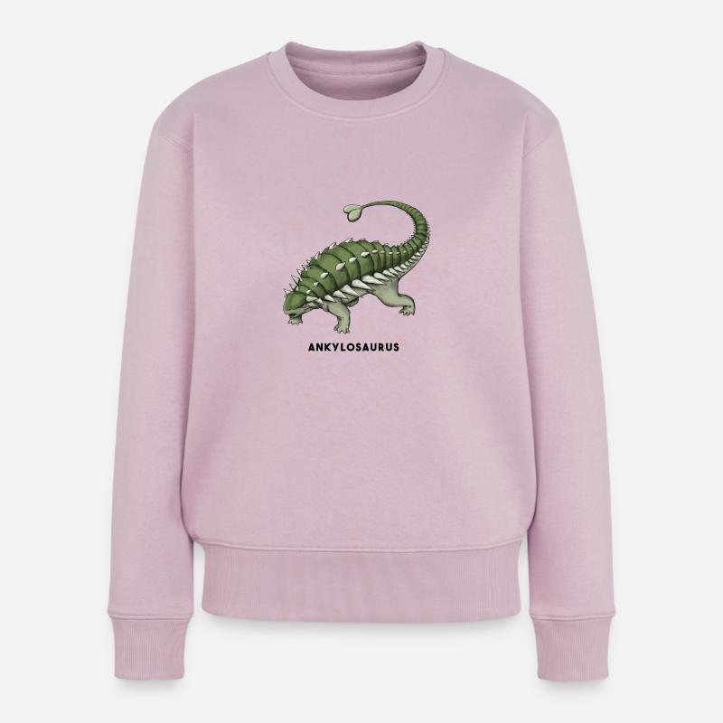Ankilosaurus - Frauen Premium Bio Pullover - Altrosa