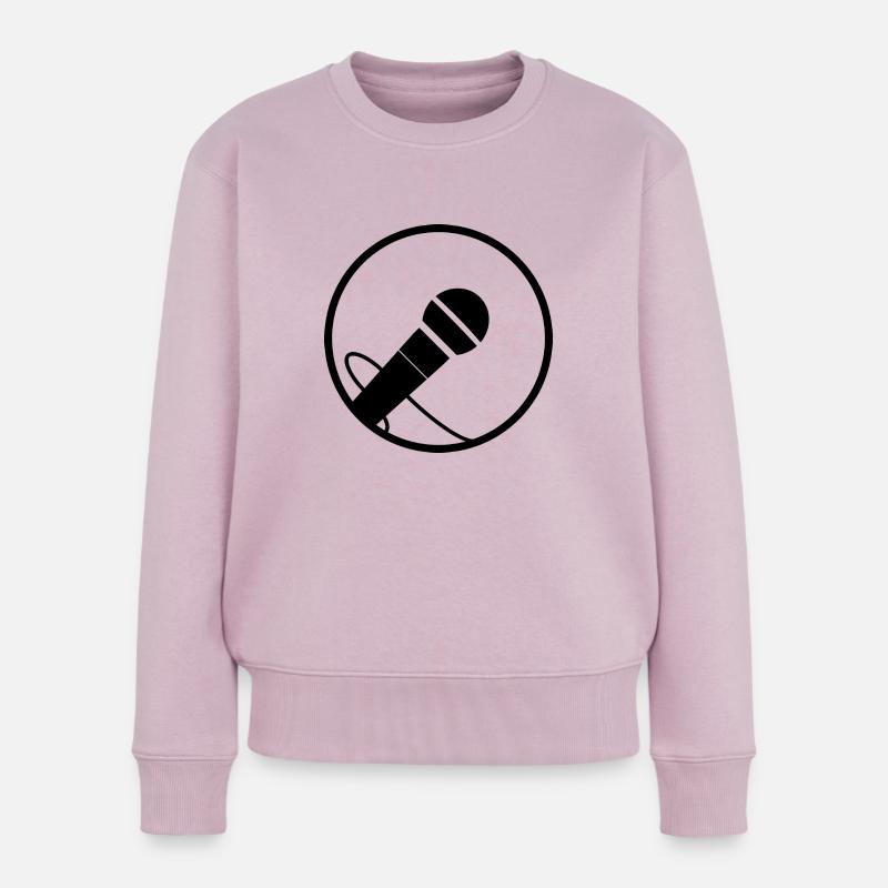 Mikrokreis - Frauen Premium Bio Pullover - Altrosa