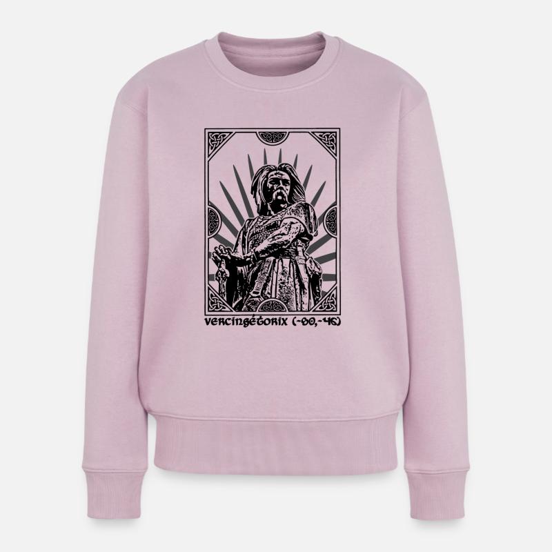 Vercingetorix - Frauen Premium Bio Pullover - Altrosa