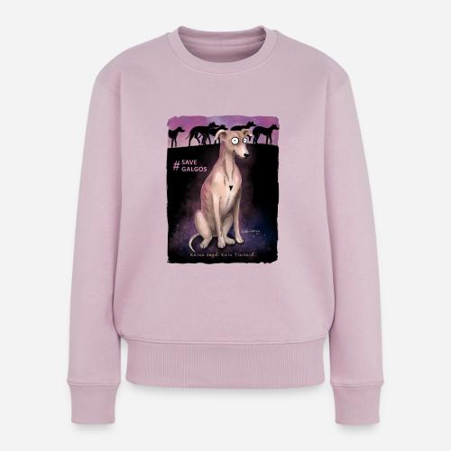 Save Galgos - Frauen Premium Bio Pullover