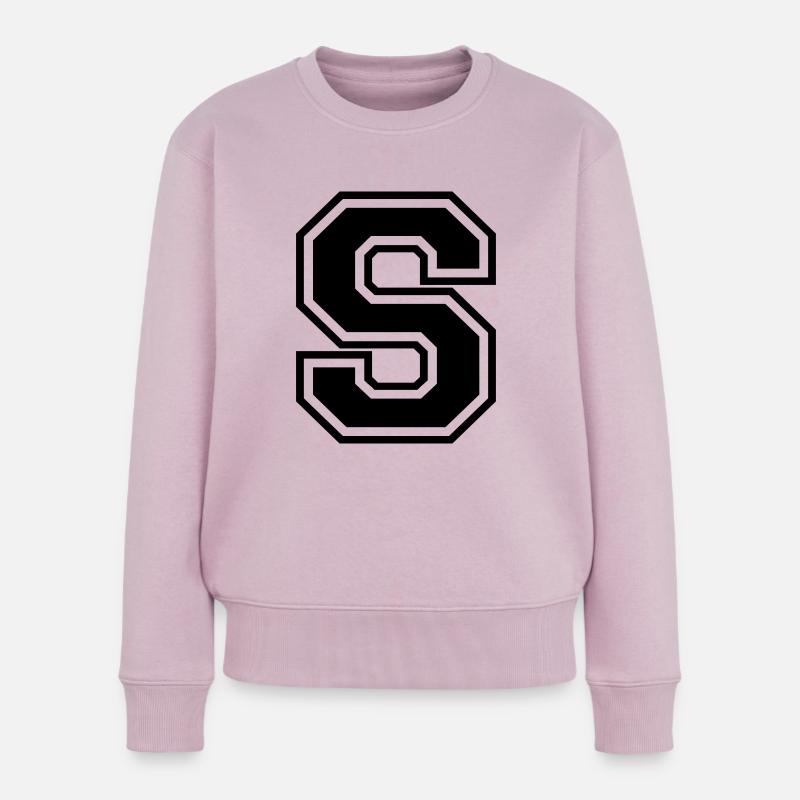 s - Frauen Premium Bio Pullover - Altrosa