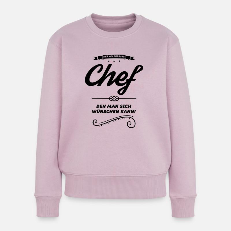 chef allerbeste - Frauen Premium Bio Pullover - Altrosa