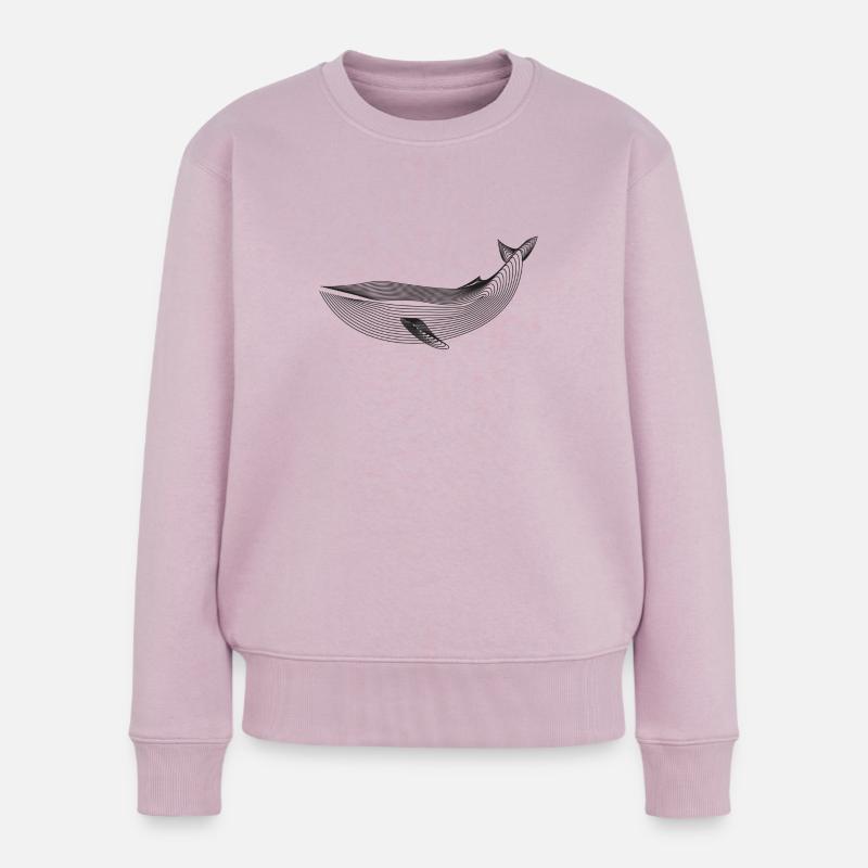Wale - Frauen Premium Bio Pullover - Altrosa