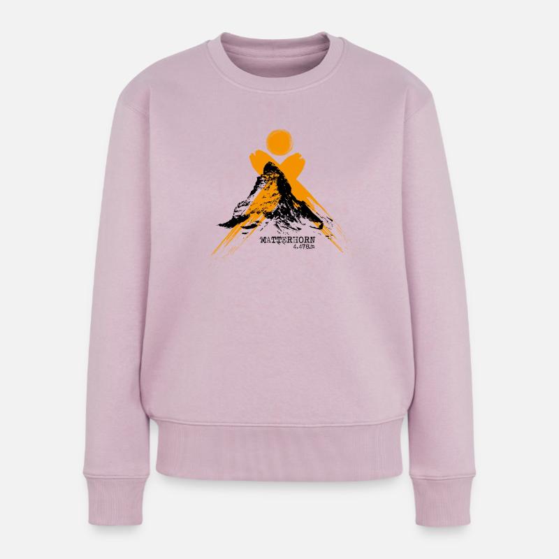 Cervin - Cervin - Pull Premium bio Femme - rose poudré