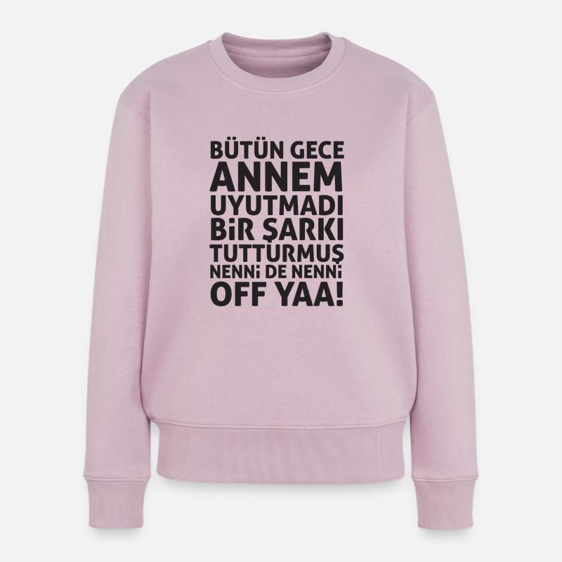 Nenni - Frauen Premium Bio Pullover - Altrosa