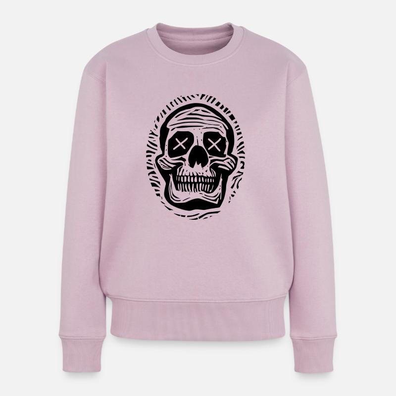 Sake - Frauen Premium Bio Pullover - Altrosa