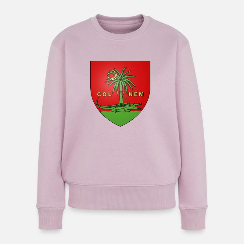 en Nimes Gard - Frauen Premium Bio Pullover - Altrosa