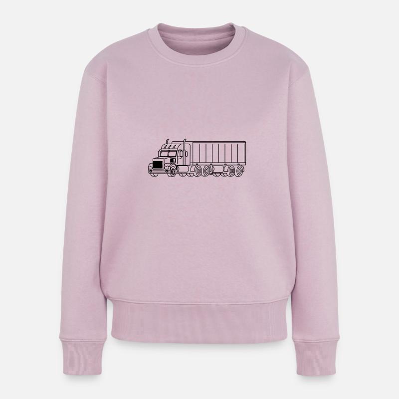 Camions / Camions - Pull Premium bio Femme - rose poudré