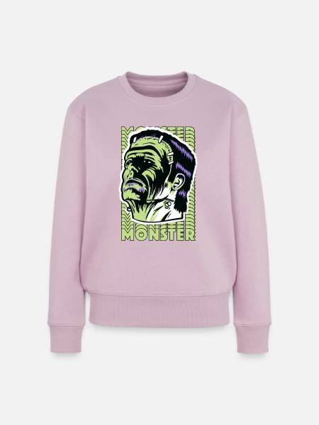 Universal Monsters Frankenstein - Frauen Premium Bio Pullover - Altrosa