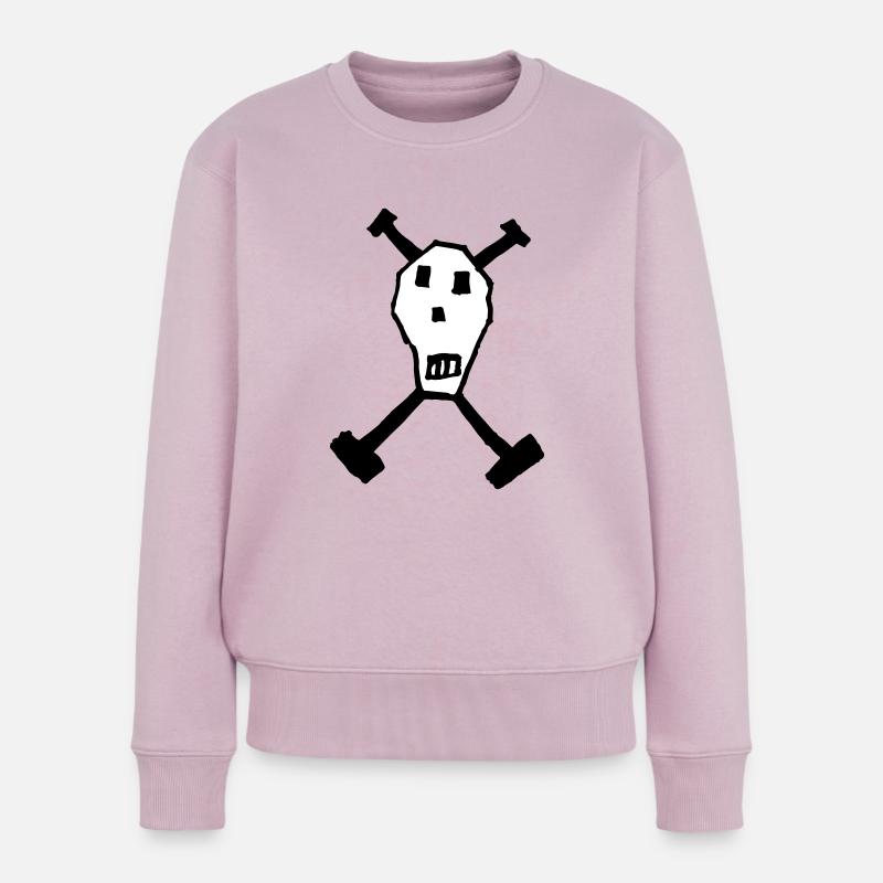 Pirat - Frauen Premium Bio Pullover - Altrosa
