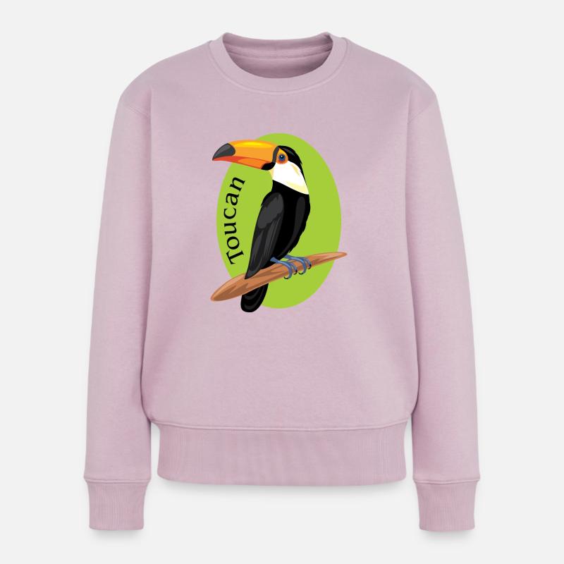 Tukan - Frauen Premium Bio Pullover - Altrosa