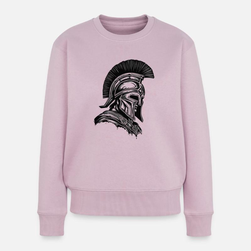 Stoic - Frauen Premium Bio Pullover - Altrosa