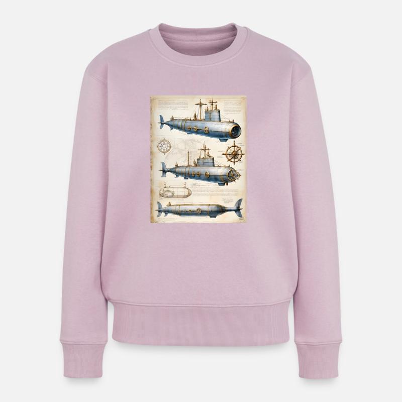 U-Boot #1 - Frauen Premium Bio Pullover - Altrosa