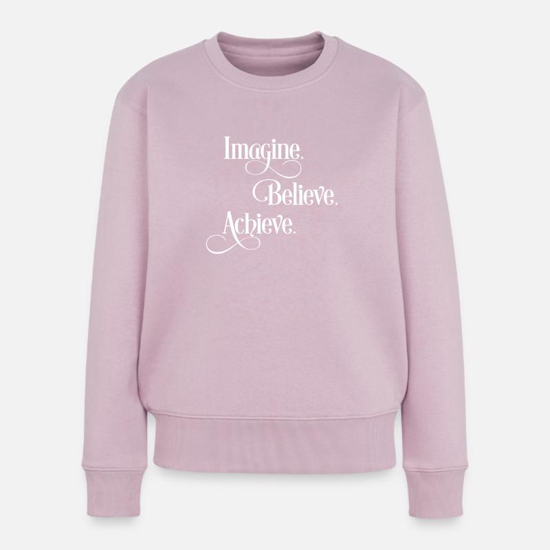 Motivation - Frauen Premium Bio Pullover - Altrosa