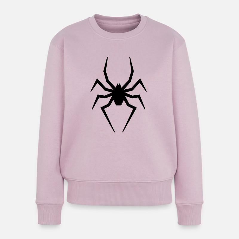 Spinne - Frauen Premium Bio Pullover - Altrosa