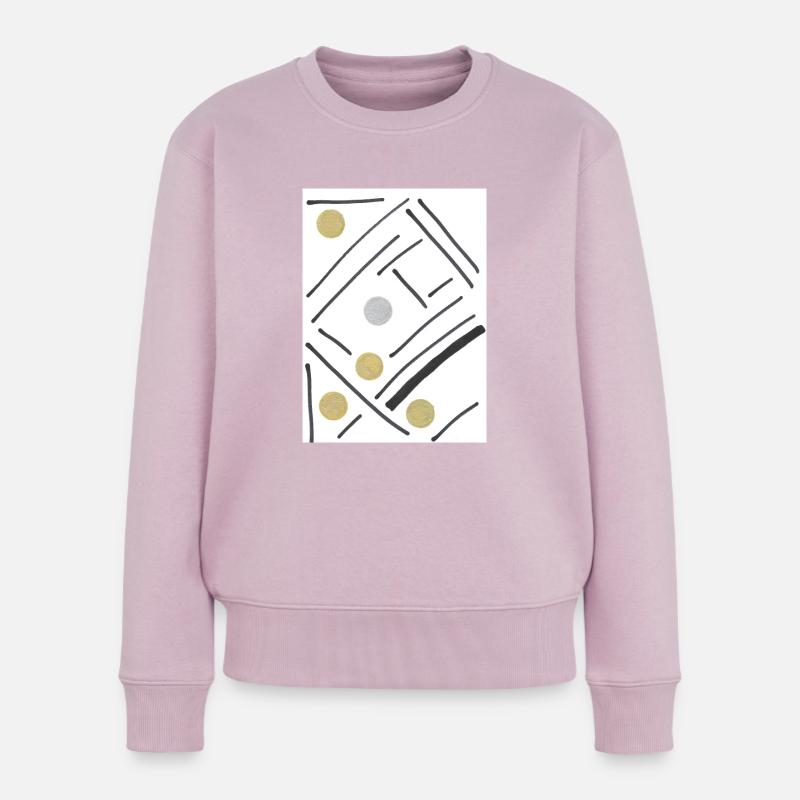 Sugar - Frauen Premium Bio Pullover - Altrosa