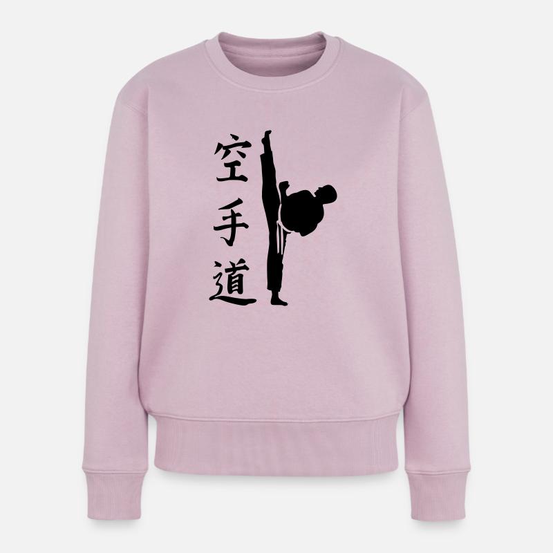 kampfsport - Frauen Premium Bio Pullover - Altrosa