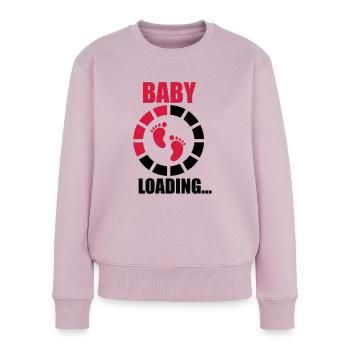 Baby loading - Pull Premium bio Femme - rose poudré - Devant - Julia (174cm)