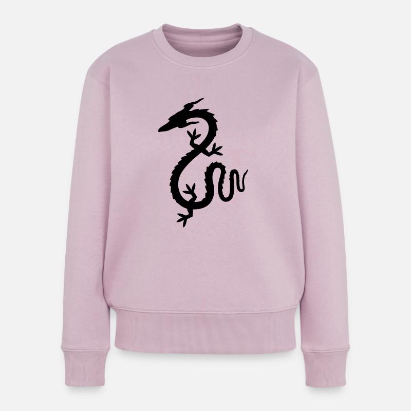Dragon - Pull Premium bio Femme - rose poudré
