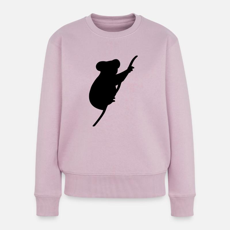 Coala - Pull Premium bio Femme - rose poudré