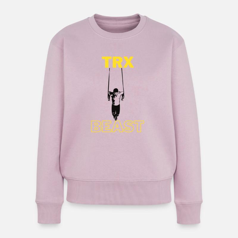 TRX Sport Gift Gift Idea Workout Training - Women's Premium Organic Jumper - dusky pink