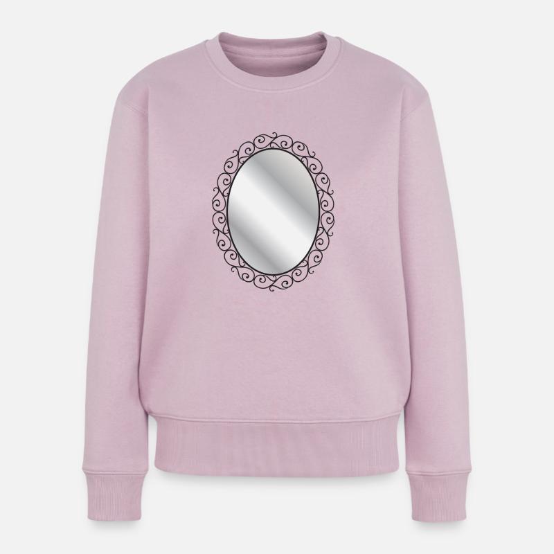 Spiegel - Frauen Premium Bio Pullover - Altrosa