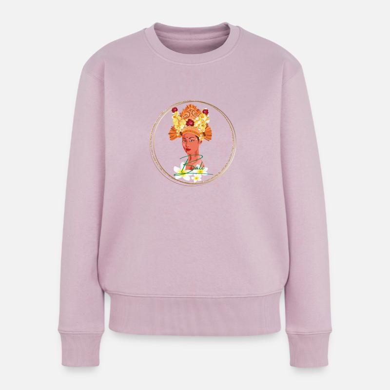 Bali - Frauen Premium Bio Pullover - Altrosa