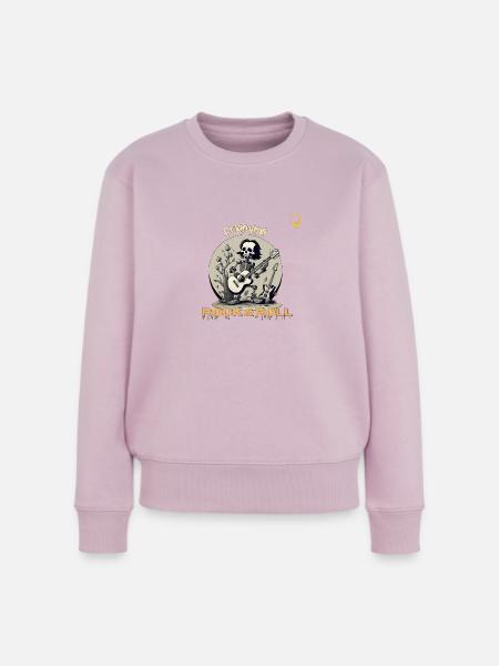 FÜR IMMER ROCK'N'ROLL - Frauen Premium Bio Pullover - Altrosa