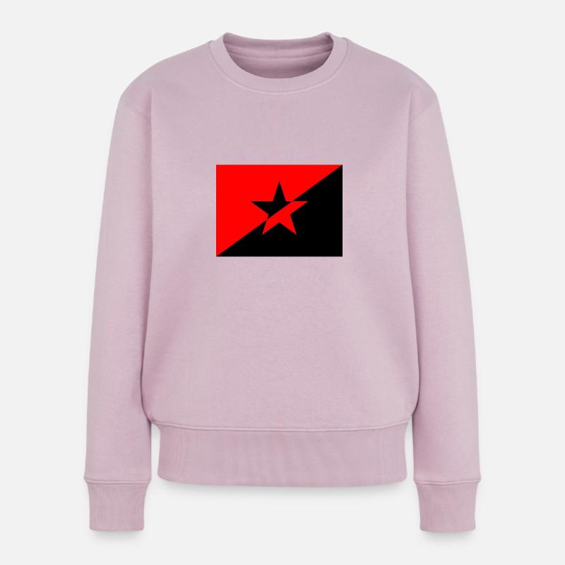 Anarchie - Frauen Premium Bio Pullover - Altrosa
