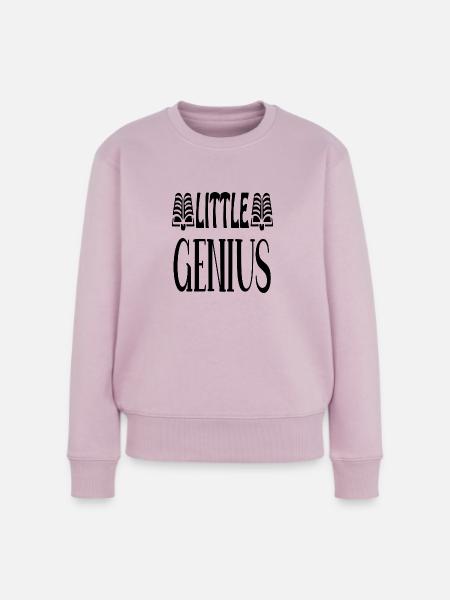 little genius - Frauen Premium Bio Pullover - Altrosa