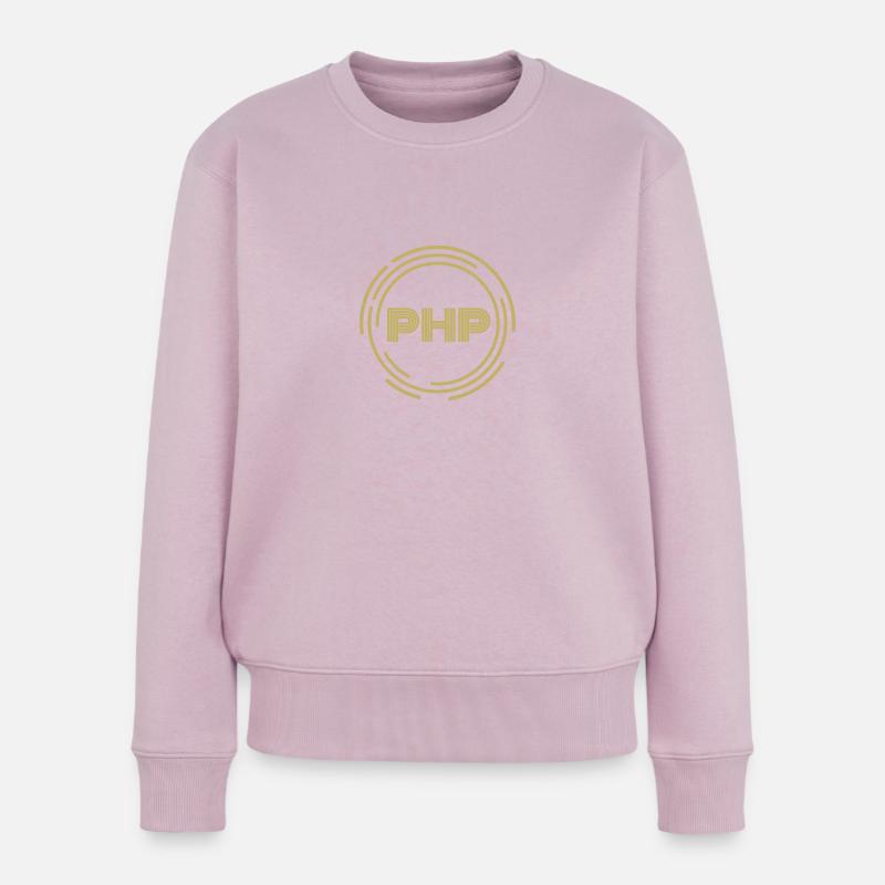 ..PHP - Pull Premium bio Femme - rose poudré