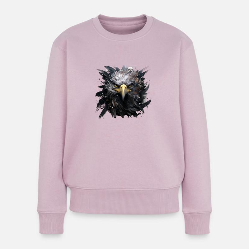 L'aigle Royal - Pull Premium bio Femme - rose poudré