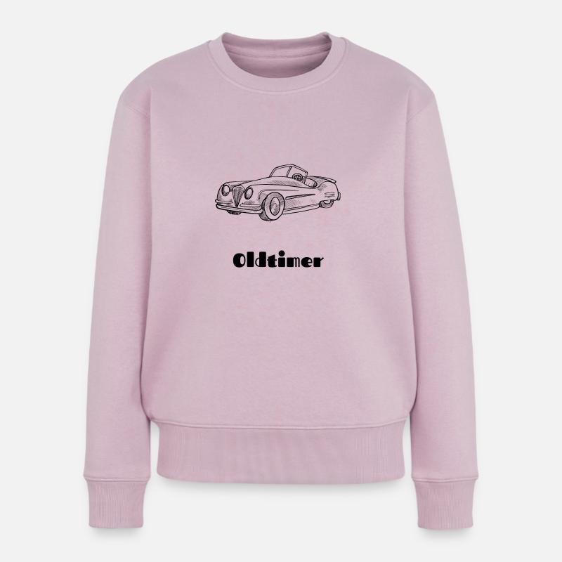 Oldtimer - Frauen Premium Bio Pullover - Altrosa
