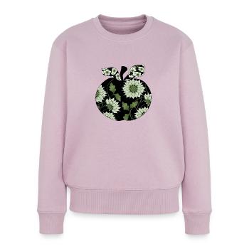 Apple - Women's Premium Organic Jumper - dusky pink - Front - Julia (174cm)