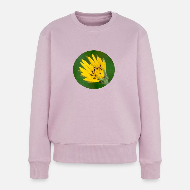 Fleur - Pull Premium bio Femme - rose poudré