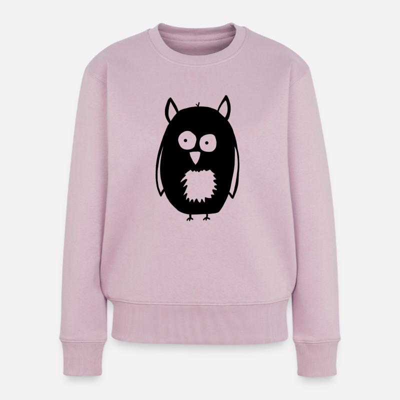 Fat Bird - Frauen Premium Bio Pullover - Altrosa