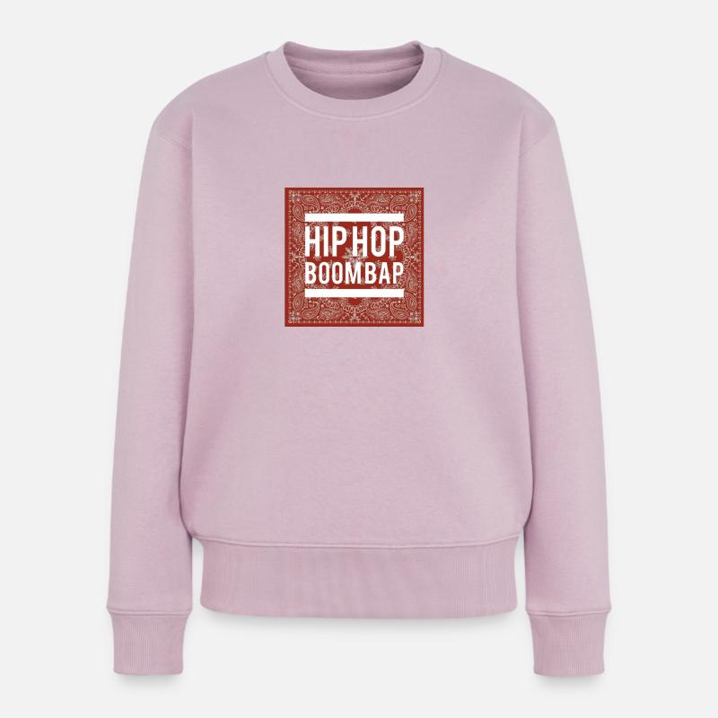 Boom Bap - Frauen Premium Bio Pullover - Altrosa