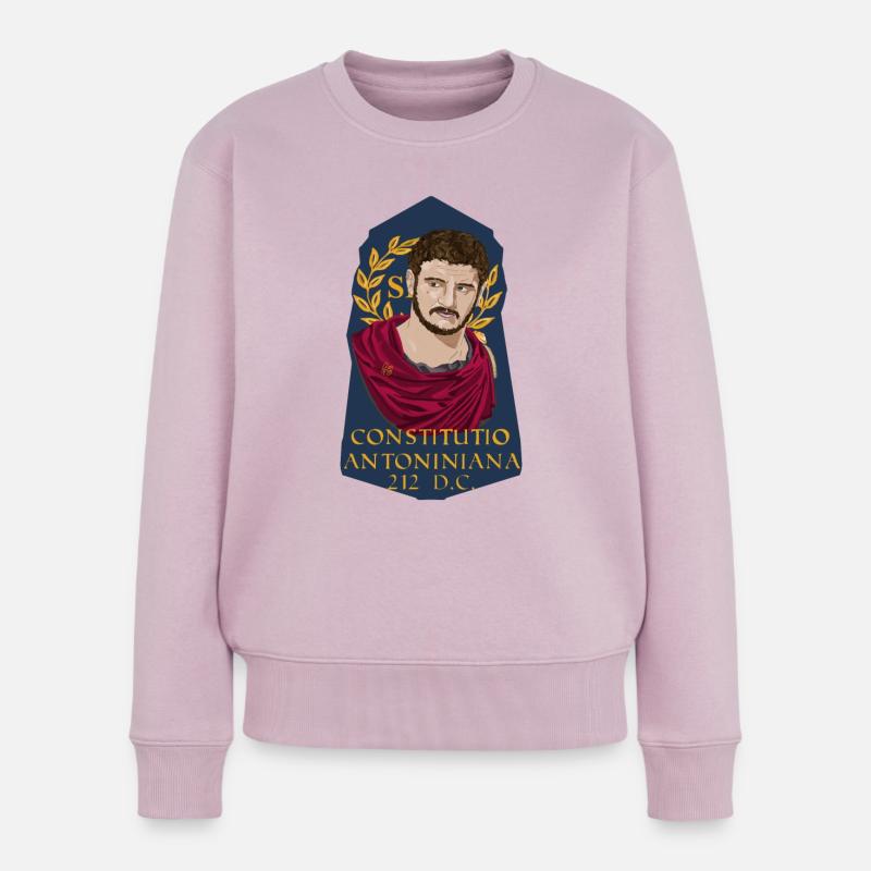 Édit de Caracalla - Pull Premium bio Femme - rose poudré