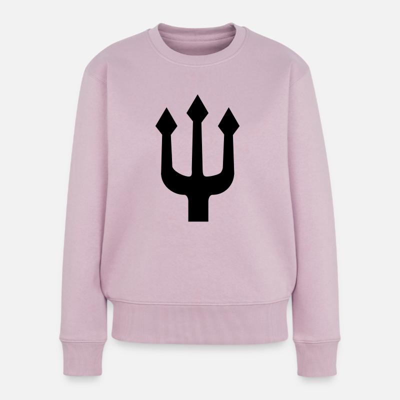Teufel - Frauen Premium Bio Pullover - Altrosa