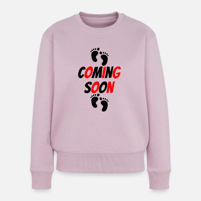Demnächst!! - Frauen Premium Bio Pullover - Altrosa