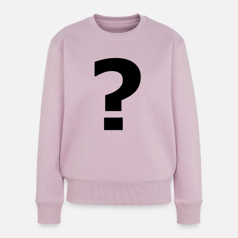 ? - Frauen Premium Bio Pullover - Altrosa
