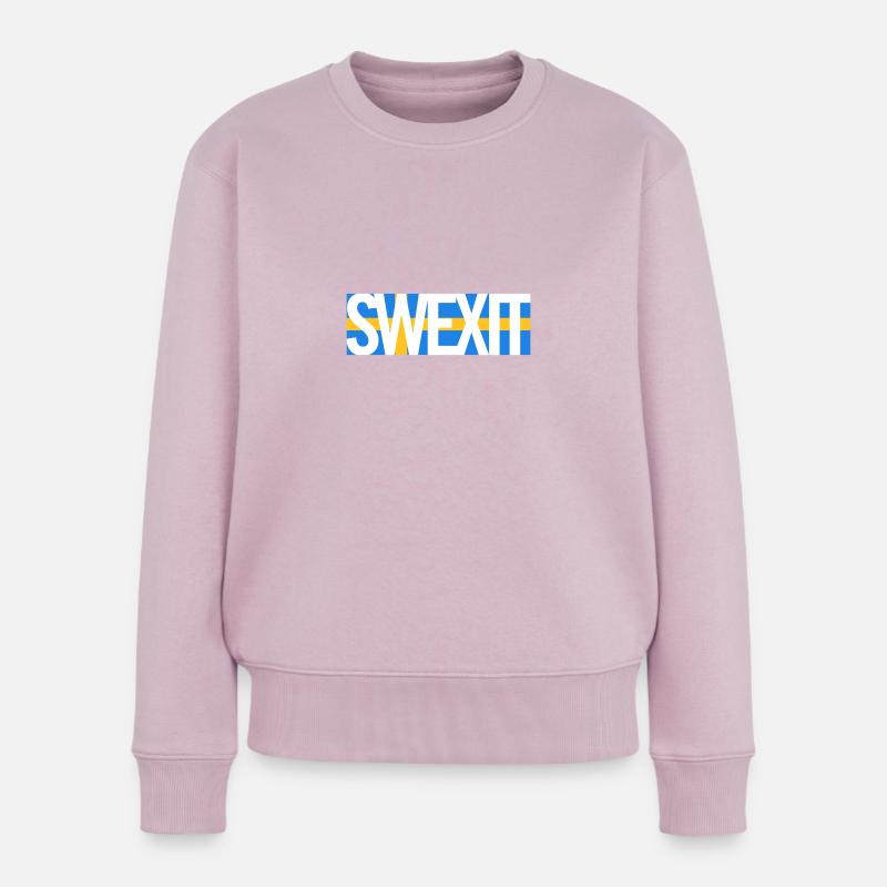 SWEXIT - Women's Premium Organic Jumper - dusky pink