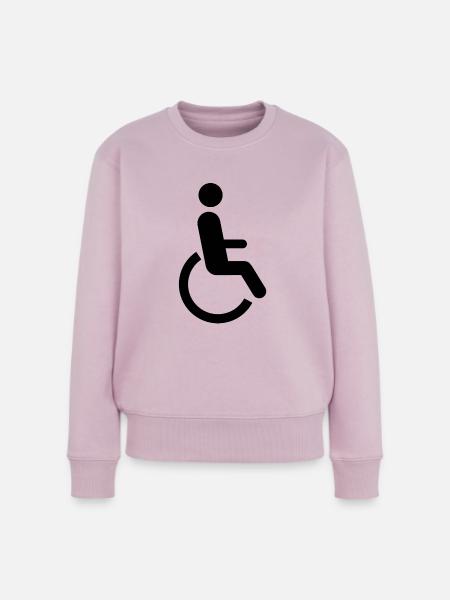 Handicap Sessel ruland icone - Frauen Premium Bio Pullover - Altrosa