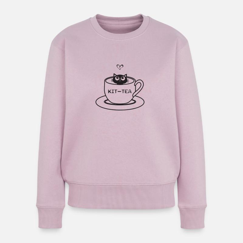 Kit-Tee - Frauen Premium Bio Pullover - Altrosa