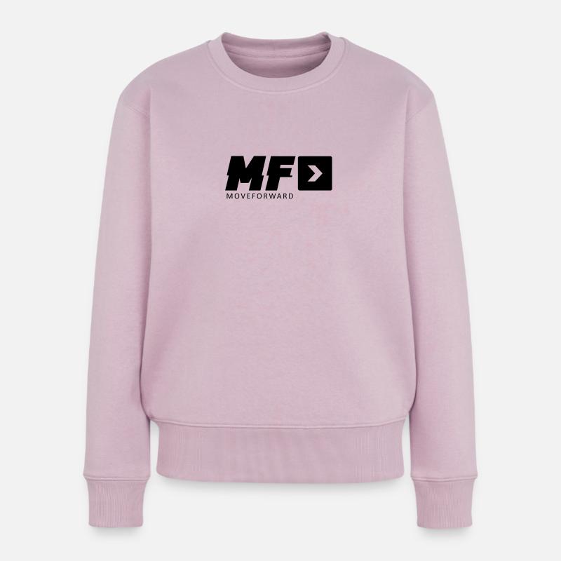 MoveForward - Frauen Premium Bio Pullover - Altrosa