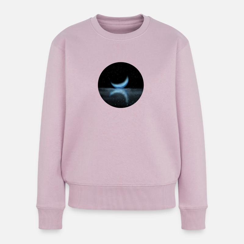 Lune - Pull Premium bio Femme - rose poudré