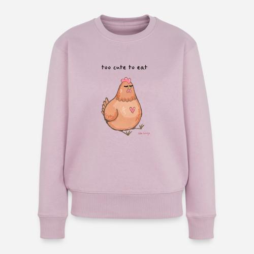 Too cute - Frauen Premium Bio Pullover